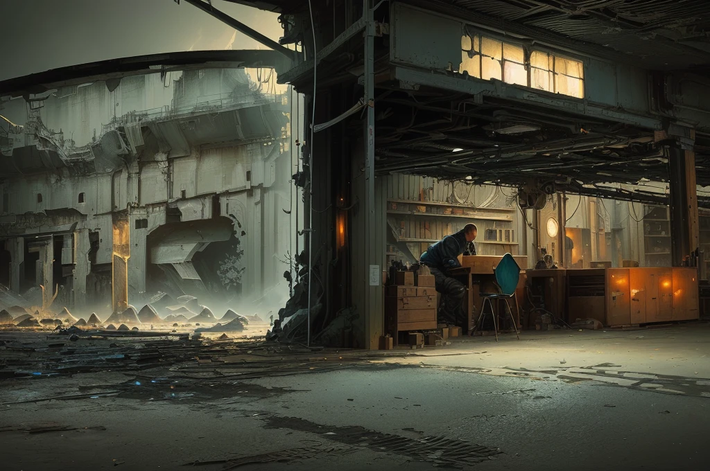 masterpiece, best quality, (Extremely detailed CG unified 8K wallpaper), (best quality), (Best illustration), (The best shadow), Ridiculous, Realistic lighting, (abyss), Beautiful and detailed light, Artwork by Peter MohrBacher,
