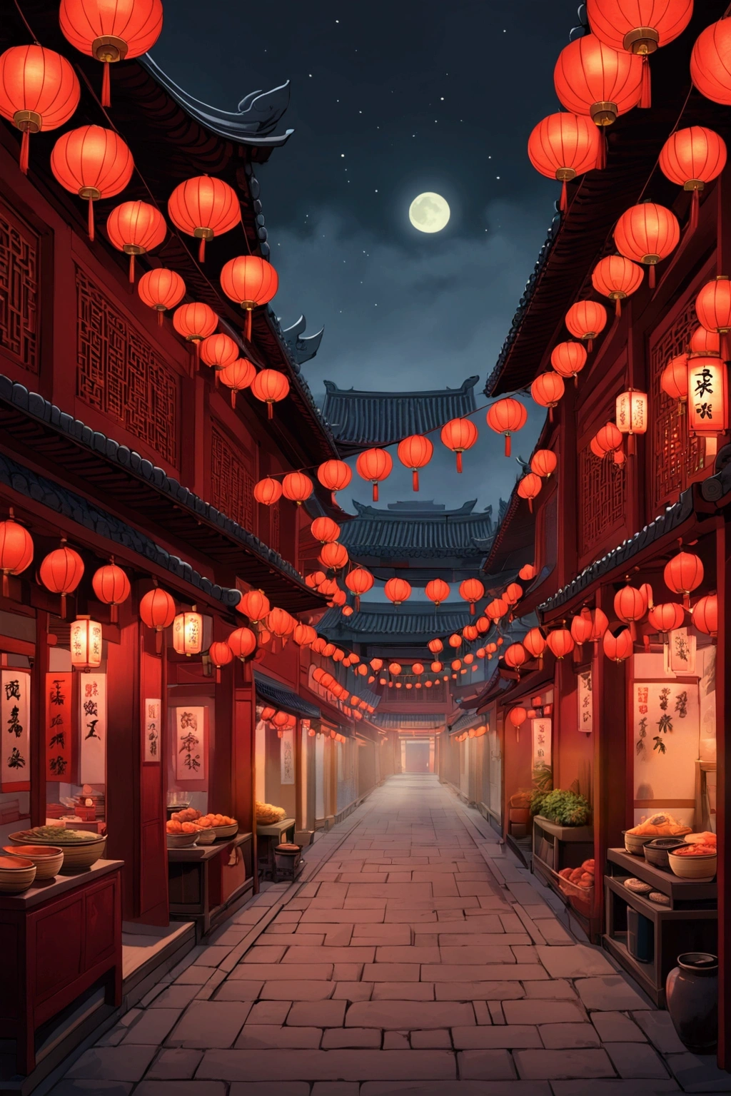 no person, empty street