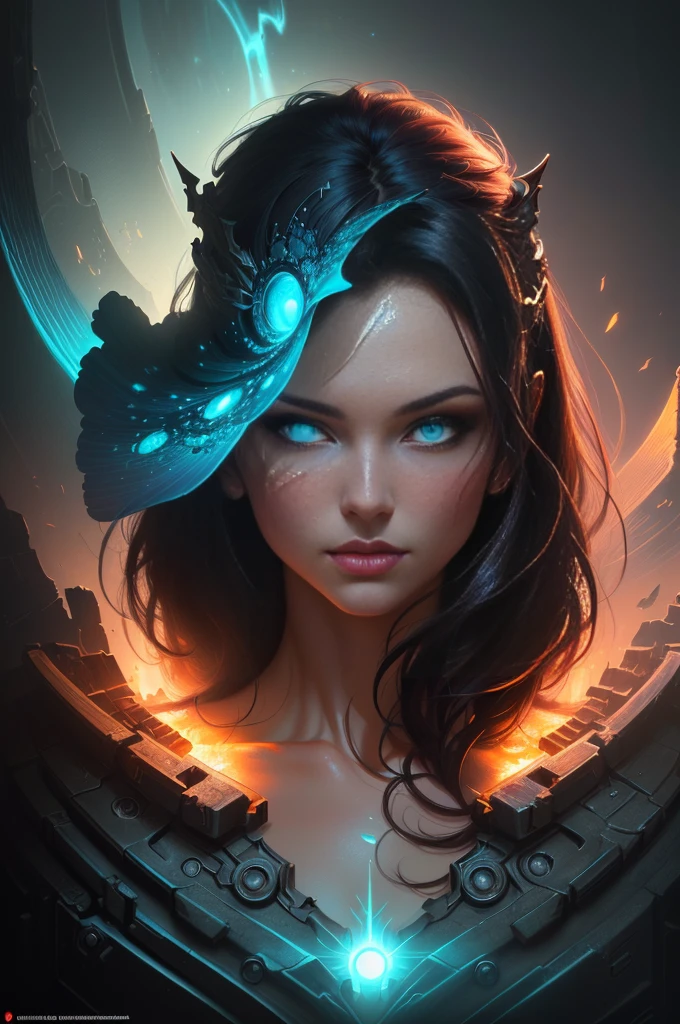 masterpiece, best quality, (Extremely detailed CG unified 8K wallpaper), (best quality), (Best illustration), (The best shadow), Ridiculous, Realistic lighting, (abyss), Beautiful and detailed light, Artwork by Peter MohrBacher,