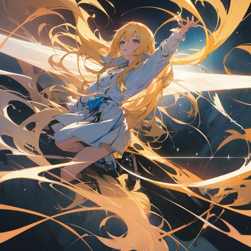 Blonde and blue eyed anime girl, blonde anime girl with long hair, Anime Style 4k, From the Azur Lane video game, Young Anime Girl, Gwaiz, Anime Moe Art Style, Splash Art Anime Loli, High quality anime art style, Gwaiz on pixiv artstation, everyone, Cute girl anime visuals,Anime girl with long blonde hair, Anime drawing by Shitao, Topics on pixiv, Self-sastructing art, artwork in the style of Gwaiz, Gwaiz, Gwaiz on pixiv artstation, Gwaiz on artstation pixiv, Anime Style 4k