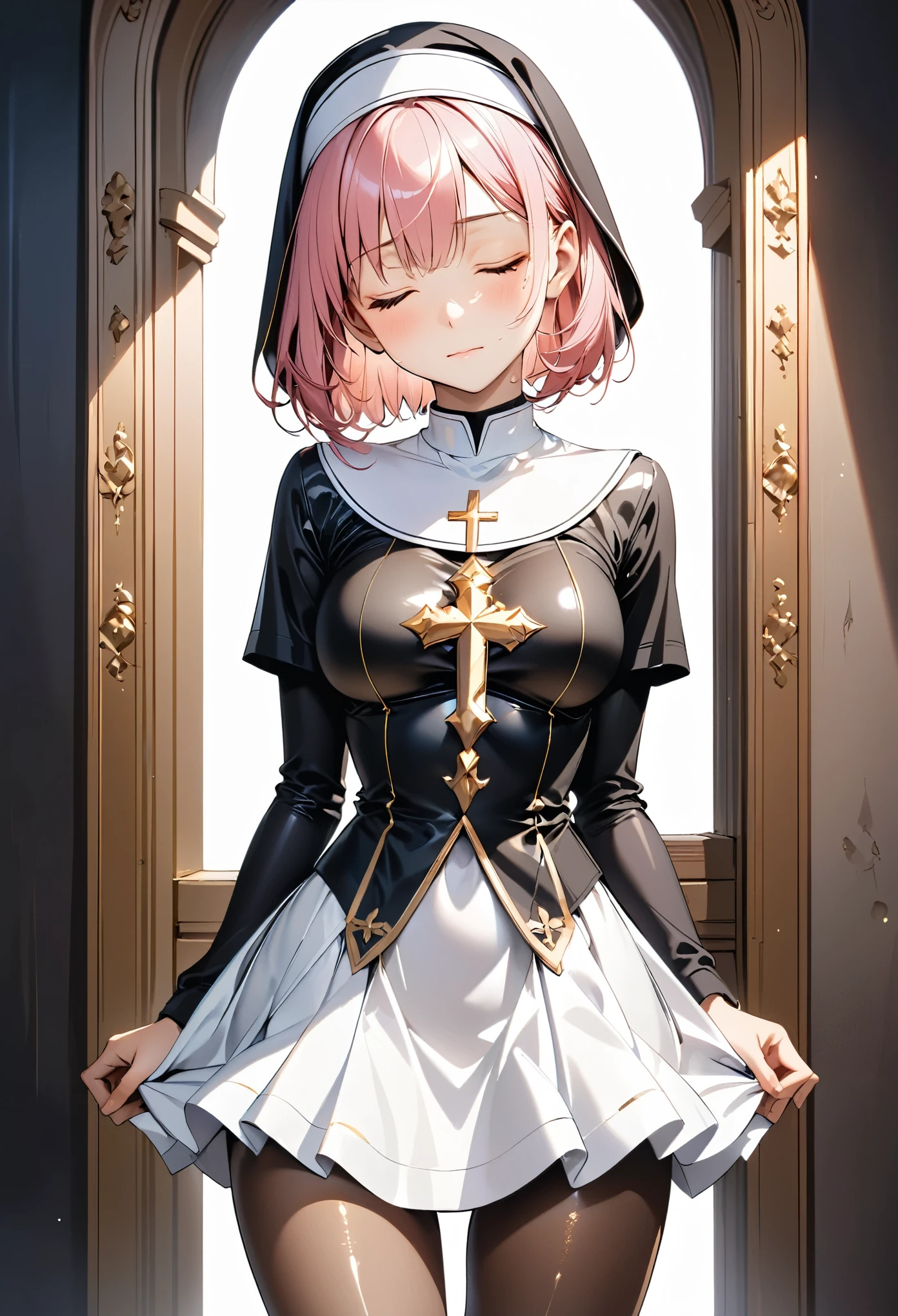 Masterpiece、Closed eyes、Closed Mouth、