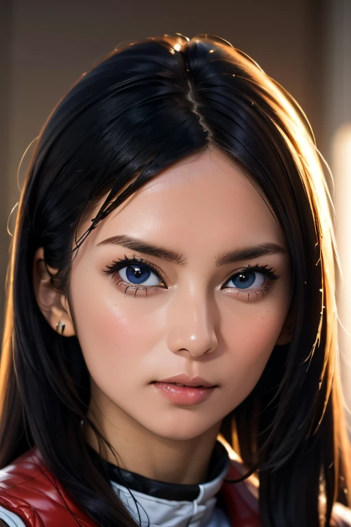 Highest quality High resolution Simple F1 Grand Prix Racecourse Companion cute girl Beautiful face Race Queen 20 years old head to waste