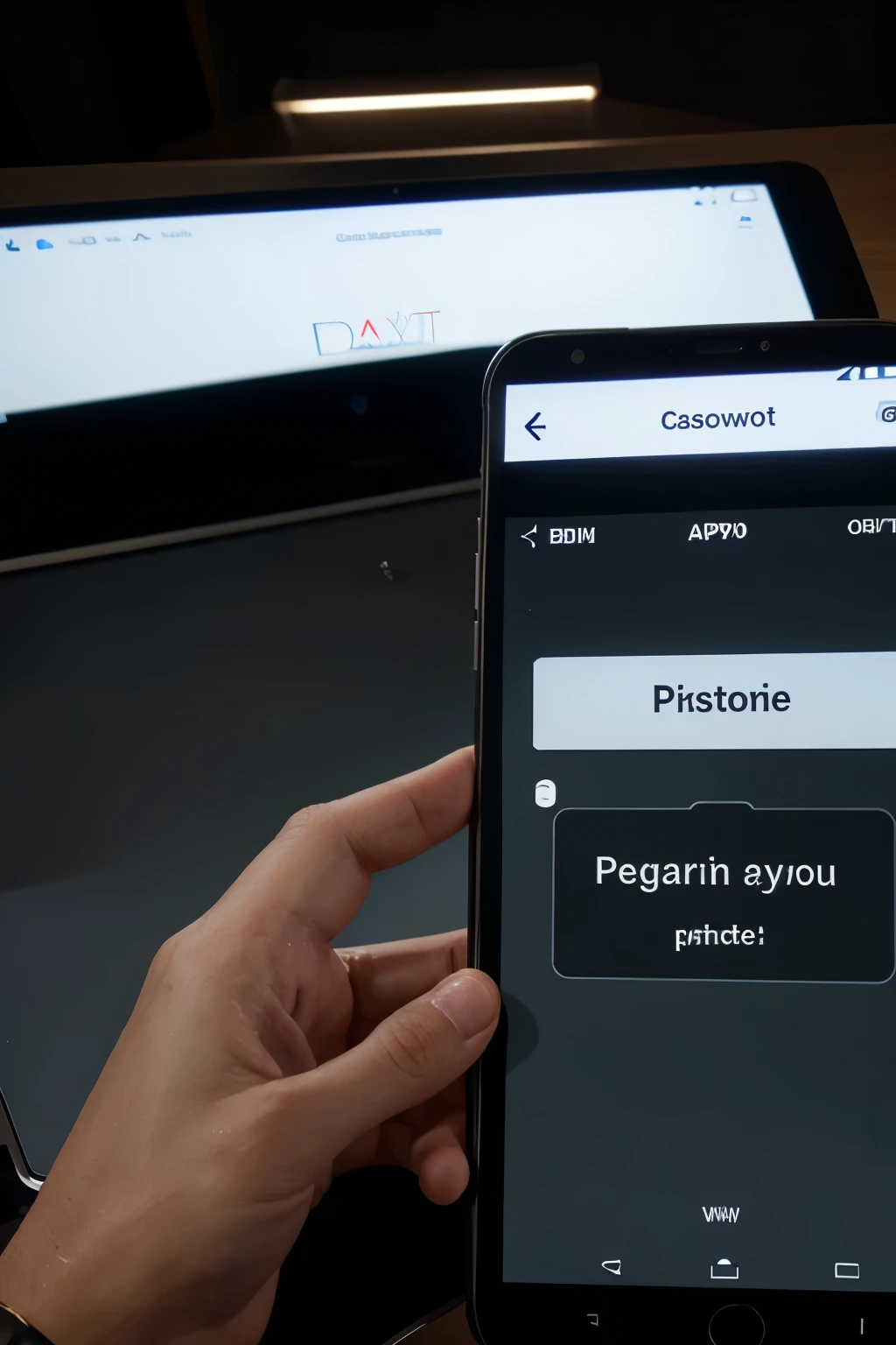 Create an app to bypass the password system