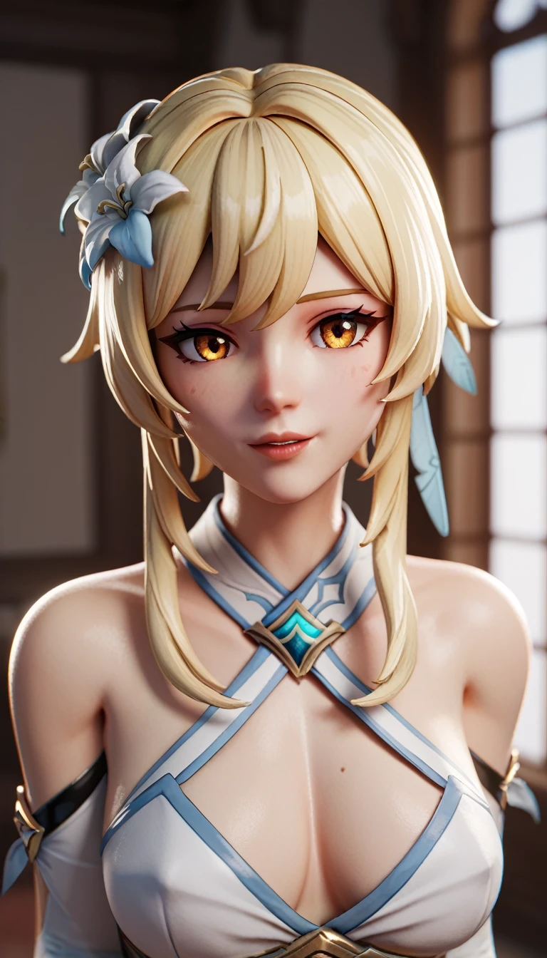 Lumine Genshin Impact,3D 