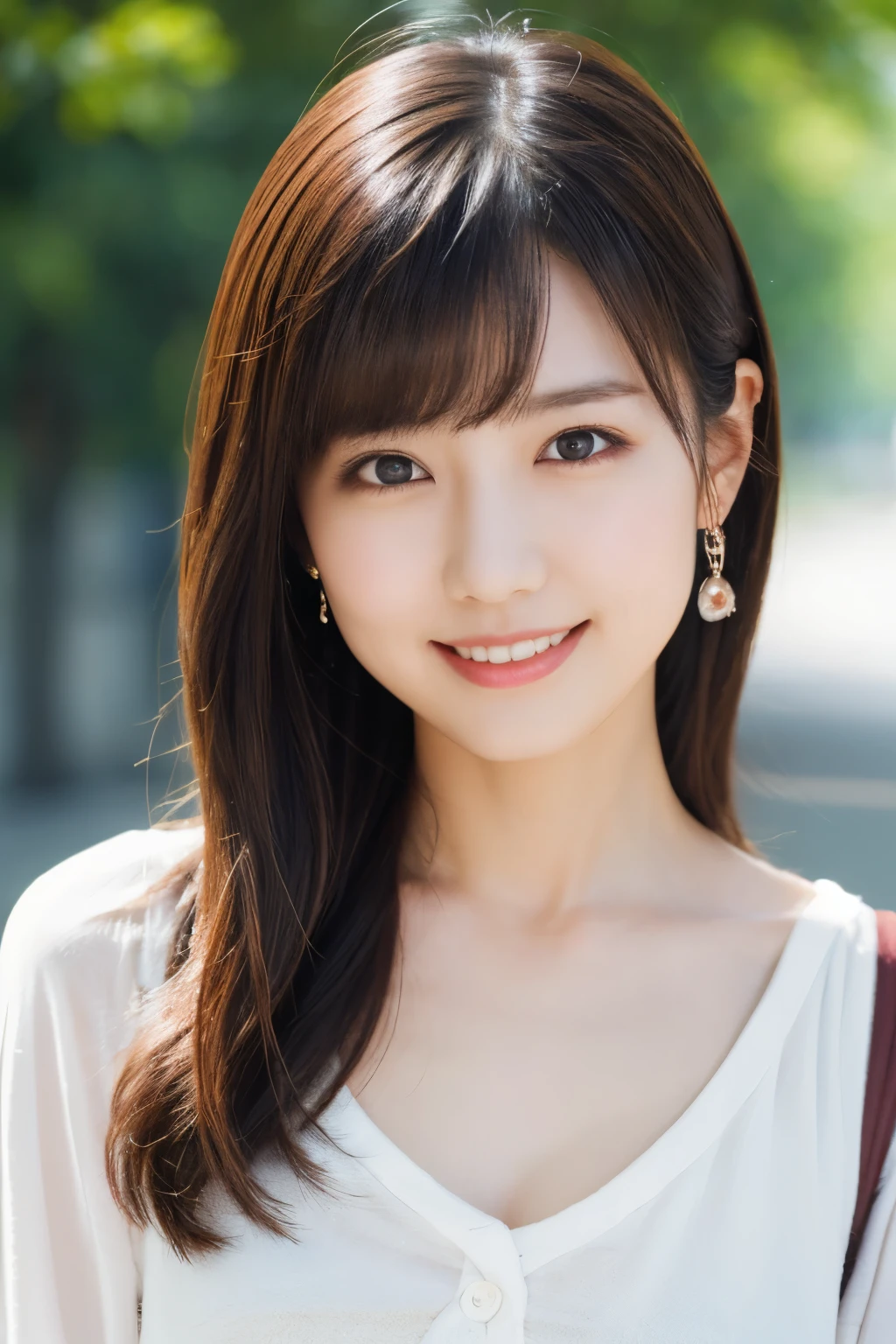 One Girl, (Casual clothing, Pastel colored clothes:1.2), (Beautiful Japanese idol portrait photos),
(Simple background in light colors:1.3),
(RAW Photos, Highest quality), (Realistic, photo-Realistic:1.4), masterpiece, 8K Portrait,
Very delicate and beautiful, Very detailed, 2k wallpaper, wonderful, In detail, Very detailed CG unity 8k wallpaper, 
Very detailed, High resolution, 
Soft Light, Beautiful detailed girl, Very detailed eyes and face, Beautiful and sophisticated nose, Beautiful attention to detail,
Cinema Lighting, Perfect Anatomy, 
Slender body, Small breasts, Medium Hair, Bokeh, Dynamic Angle, A light smile,