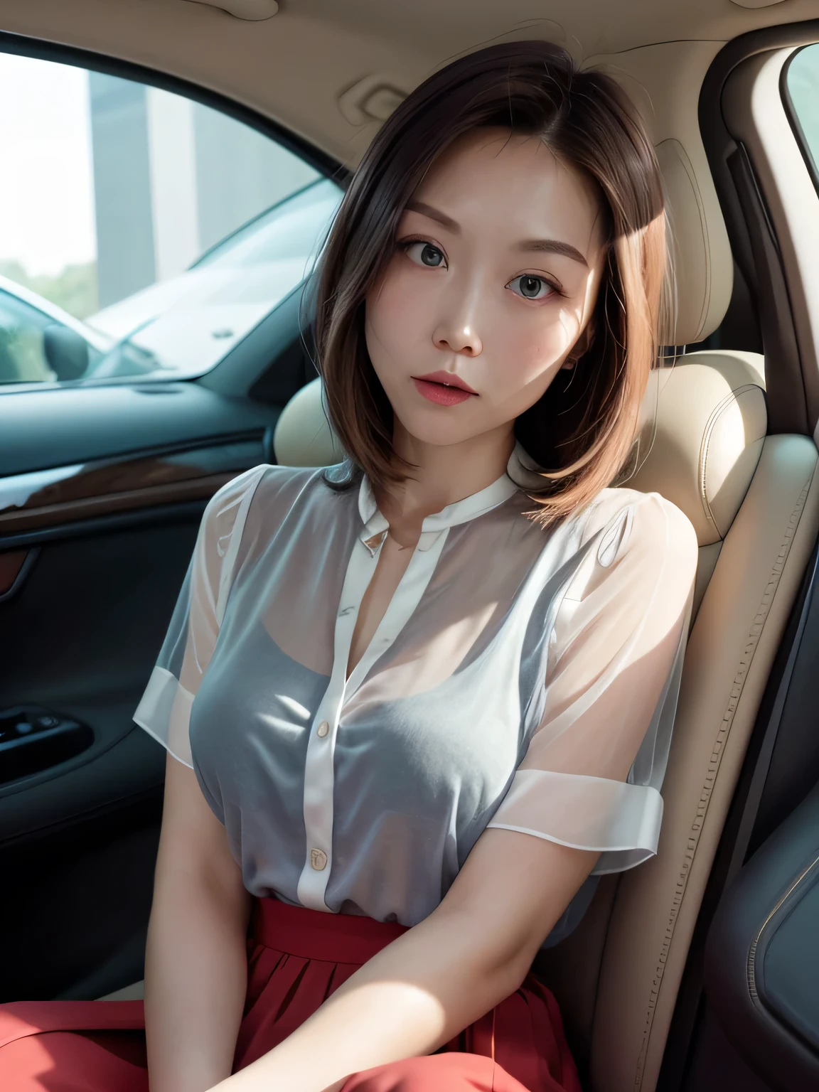 1 japanese girl,medium straight hair,bangs,small face,beautiful cute face,(huge breasts:1.1),narrow waist,neat and innocent girl,
BREAK
(professional stylish snapshot published in fashion magazines:1.2),
(stylish sexy model woman:1.2),
(shorts, elegant formal shirt:1.4),(thighhighs:1.3),(focus on thighs:1.2),
(on street, stylish cityscape,high -rise buildings,cars:1.3),(from side:1.1),
BREAK
fun feeling,
(dynamic pose:1.3),dynamic angle,
(model posing:1.2),(full body:1.4),
composed face expression,smile,
BREAK,
(absurdres:1.3),(ultra detailed photograph:1.5),(detailed face and skin:1.3),(ultra high res:1.5),(photorealistic:1.5),hyperrealistic photography,best quality,symmetric clear eyes,well-groomed face,(ray tracing:1.3),
、smile、Upper body photo、Short Hair、