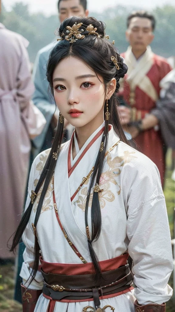 wuxia, Chinese clothes, masterpiece, best quality, ultra detailed, realistic