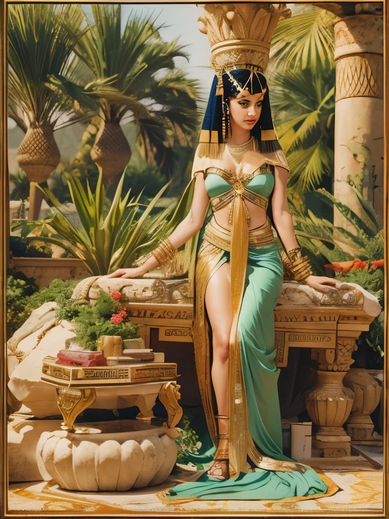 Cleopatra in an oasis