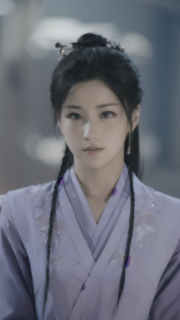 wuxia, Chinese clothes, hourglass figure, large breasts, big hips, masterpiece, best quality, ultra detailed, realistic
