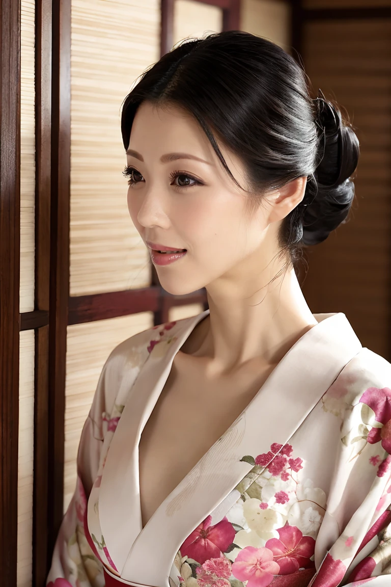 (8k、original photography、quality、masseter membrane:1.2)、super detailed、super resolution、(actual、real picture:1.37)、abortion、HD RAW color photography、Professional photography、hVery detailed and beautiful、Very detailed、8K picture wallpaper、Stunningly detailed、File size  huge、official art、HVery detailed CG Unity 8k wallpaper HVery detailed womas、Handsome profile of a 20-year-old woman, Very nice eyes、highly refined skin、Fingers are extremely delicate、hVery detailed nose、Very detailed的嘴巴、perfect anatomy、background of the matter、detailed clothing、White skin、sparkles on the skin、Charming potty、huge tits、A black-haired one、half length、a smile、lifelike face、exquisite eyes、sauce order、looking at camera、cowboy shooting、front、standing exercise posture、dynamic lighting