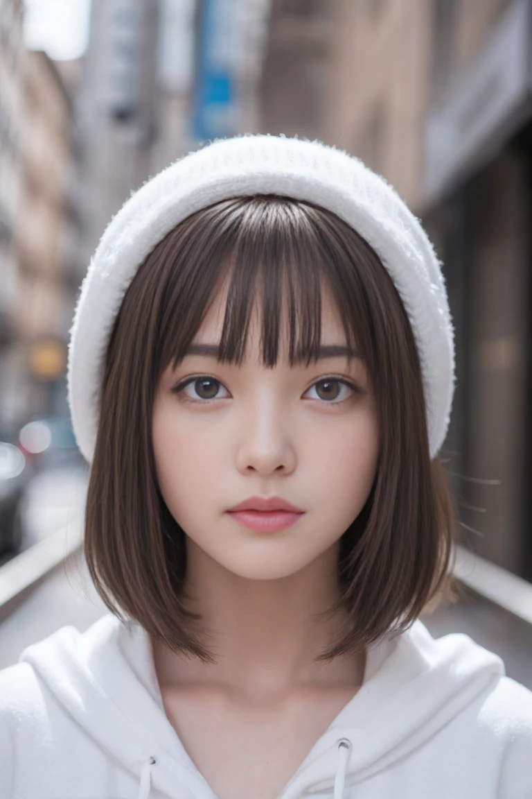 one girl, (a beauty girl, delicate girl:1.3), (16 years old:1.3),
break, (Winter clothes:1.3),
break, (Cityscape 5), perfectly trimmed fingers,
break, Extremely detailed clarity, (Symmetrical eyes:1.3),
break, Small breasts, Brown eyes, Parted bangs, Brown Hair,  girl,
break, (Eye and facial details:1.0), (Get closer to the face, Zoom in on face, Face Focus:1.0),
break, (masterpiece, Highest quality, Very detailed, Detailed face, 8k)