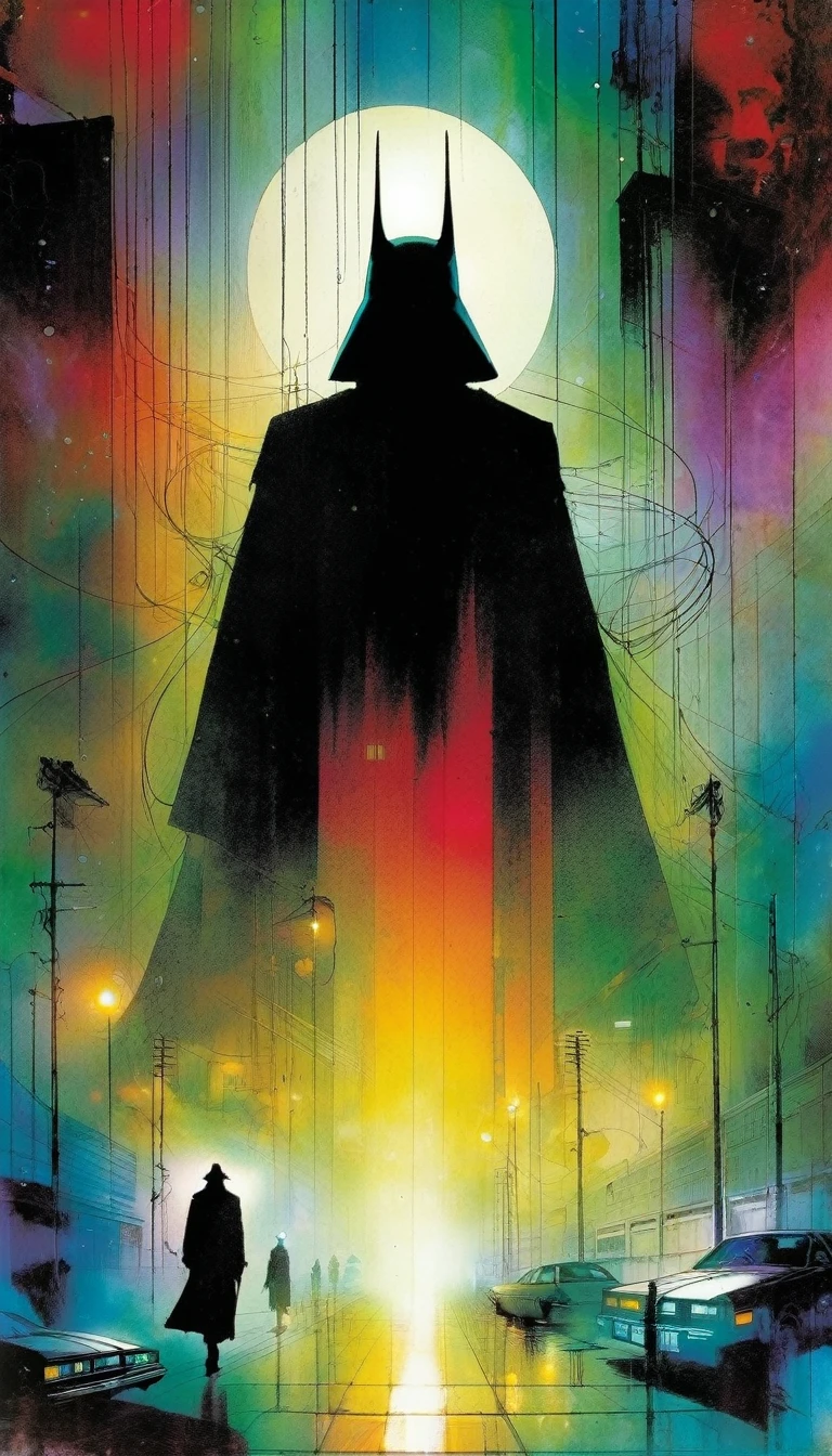 life, art inspired by Bill Sienkiewicz and Dave McKean.
