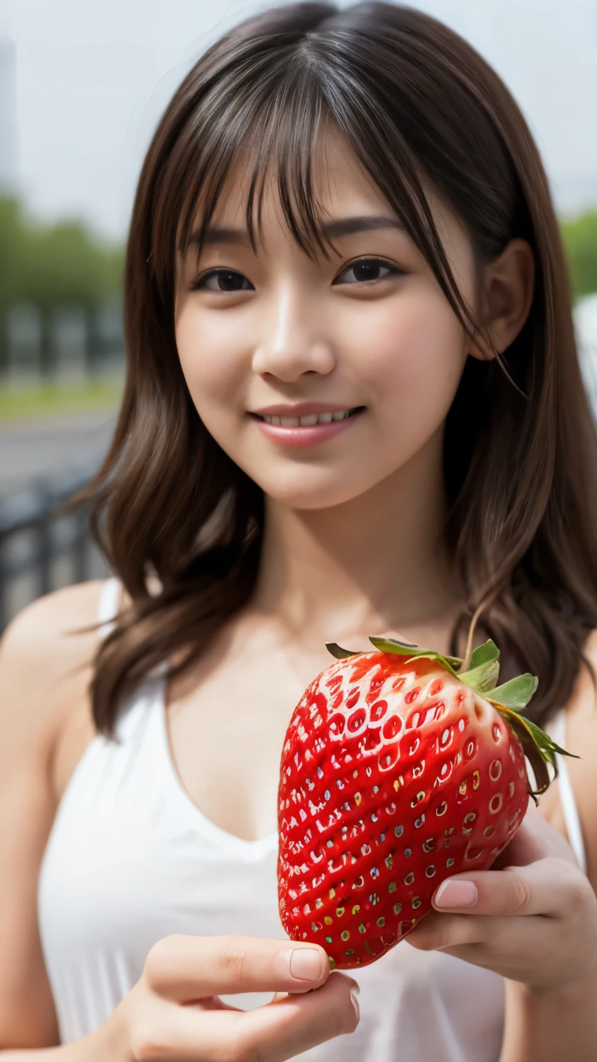 1 strawberry