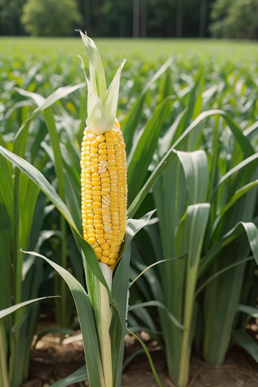 create images that refer to corn agronomy