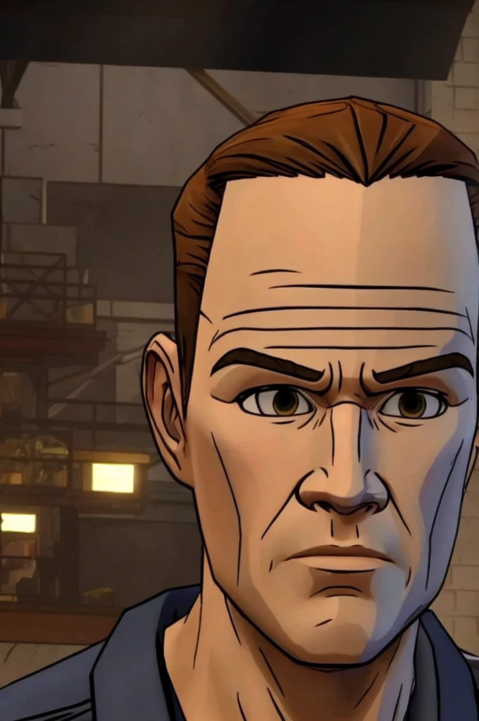 2d head sculpt mark wahlberg in telltale style
