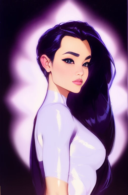 identification photo, SFW, (Ultra Quality, Unparalleled Masterpiece:1.4), Ethereal, (Realism:1.4), (Realisitc:1.2), (Absurdres:1.4), profile view, angelina jolie, front view, art by john buscema and ross tran, isometric, frontal view, looking to the front, looking straight ahead