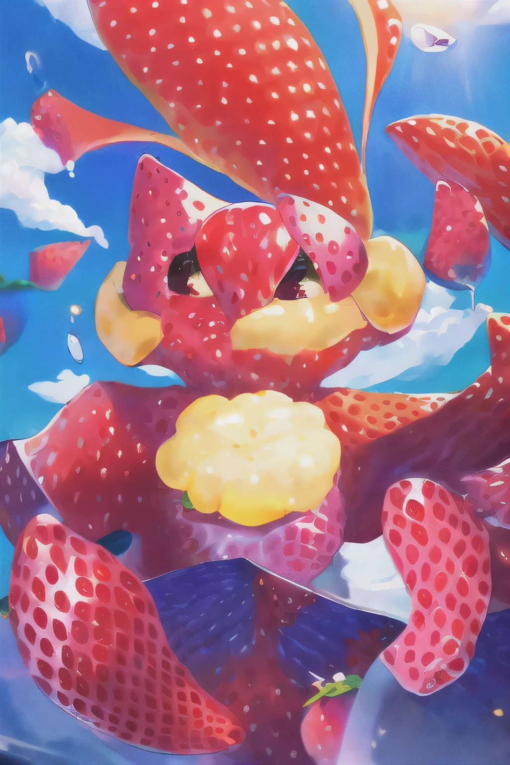 Strawberry demon attacks 