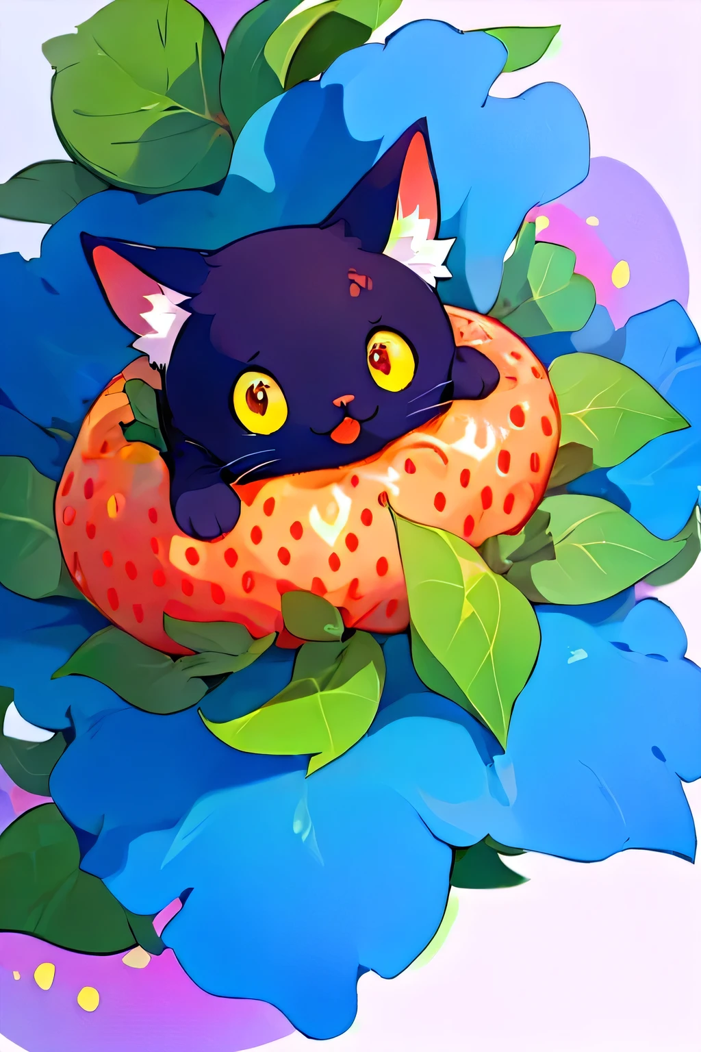 Strawberry demon attacks 