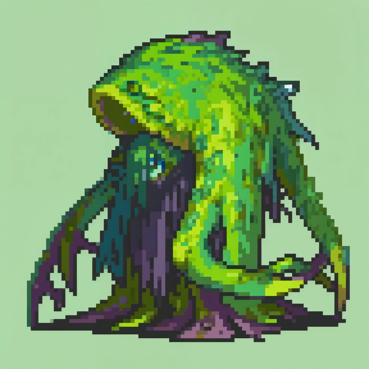 (swampman), (tentacles), (solo), (final fantasy monster)