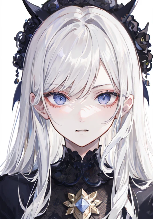Best Quality、masutepiece、Ultra-detailed、face perfect、Extremely detailed、Extremely delicate、1 boy, (Scary), angel, blanche hair、Long hair、Gorgeolanche'The halo),(blanche halo) dark, Glowing eyes, Light green eyes, angel wings, holy, , Blanche's tunic, 2 pairs of blanche angel wings, which are full of confidence, Keep your mouth shut、Expressive eyes, collofull eyes, Contrasty, shadowy, masutepiece, digital art, Glowing eyes, Intimidating, corrupted, Demonic, Abstract background, blanche, black and teal、Let the bright, shining stars float in your hands、fear、A light blue butterfly dances