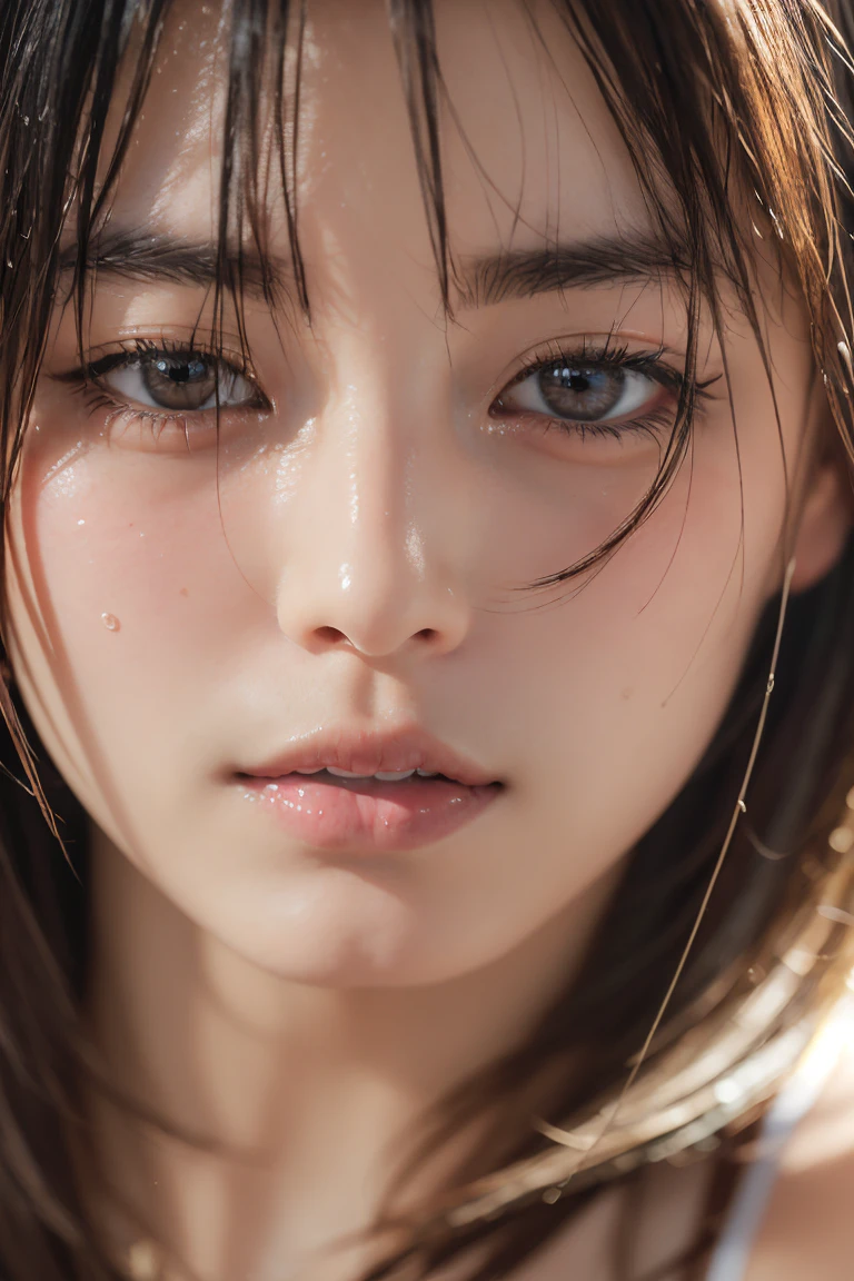 (whole body:1.3), (8k, Realistic, RAW Photos, Highest quality: 1.4), Japanese, (One Girl), Beautiful Face, (Realistic face), (Black Hair), Beautiful hairstyle, Realistic eyes, Beautiful attention to detail, (Realistic skin), Beautiful Skin, charm, 超High resolution, 超Realisticな, Very detailed, Golden Ratio,. (3. gill:1.5), (Sony Alpha 1, 50.1 megapixel full-frame CMOS sensor, 8k video recording function), (Telescope Lens), (Realistic),(8k, 超High resolution, Highest quality),Very detailedな,Beautifully detailed face, Complete ???????,(Beautiful attention to detail:1.3),smile,Very delicate and beautiful, Very detailed, Hmph, Unity, 8k Wallpaper, wonderful, In detail, Very detailedな, High resolution, Very detailed, Very detailed目と顔,Wet, ((luxury:1.1)),((All Nude:1.1)), [ponytail],(Small breasts 3),Masturbation,Female organ,
　whole body写真