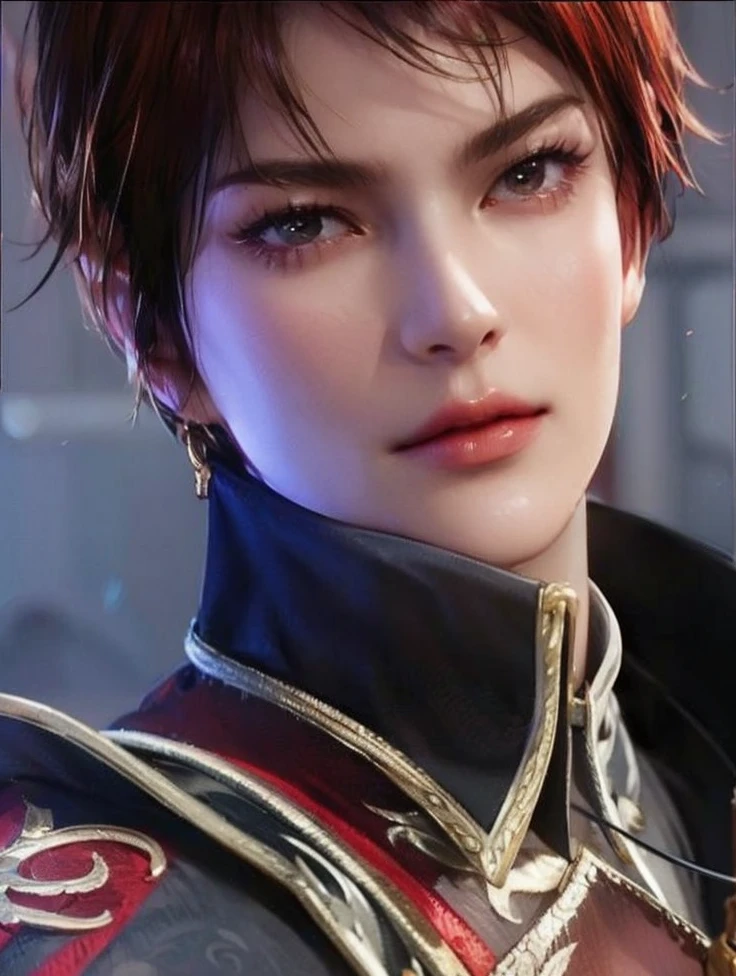 143
(20 year old woman), (surreal), (High level image quality), ((beautiful hairstyle 46)), ((short hair:1.46)), (breasted:1.1), (lipsticks)