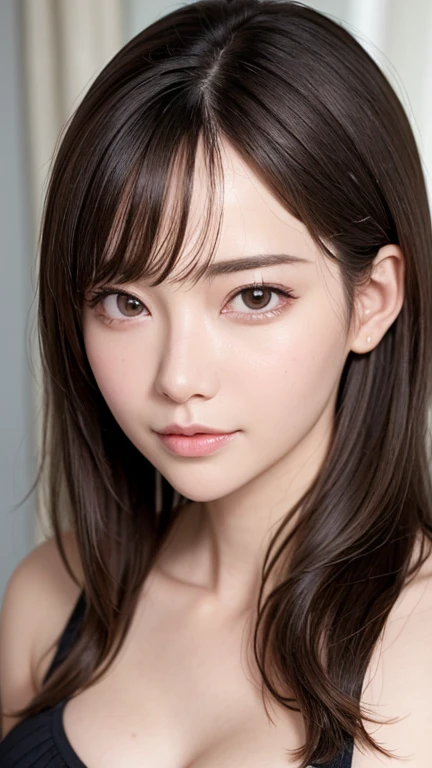 masterpiece, 最high quality, Ultra-high resolution, (Realistic:1.4), Beautiful face in every detail, high qualityの衣類, Amazing European Women, very cute, Portraiture, 肌が柔らかくてPerfect Face、Perfect Face, Shoot your hair, 8k resolution,Super Realistic,Very detailed,high quality, Broad perspective