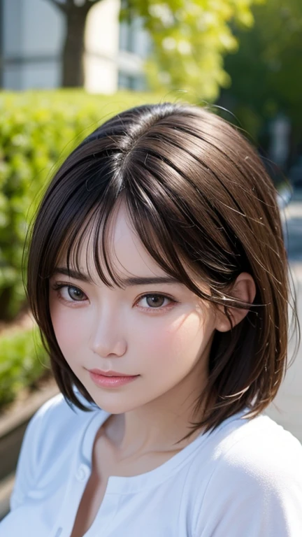 masterpiece, 最high quality, Ultra-high resolution, (Realistic:1.4), Beautiful face in every detail, high qualityの衣類, Amazing European Women, very cute, Portraiture, 肌が柔らかくてPerfect Face、Perfect Face, Shoot your hair, 8k resolution,Super Realistic,Very detailed,high quality, Broad perspective