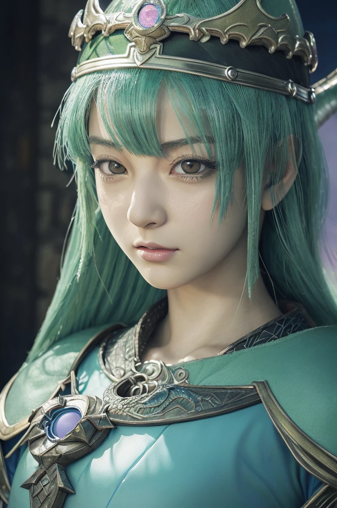a 20 years old japanese girl,(dragonquest sage,Excalibur:1.5),beautiful detailed eyes,beautiful detailed lips,extremely detailed face and eyes,long eyelashes,fantasy,medieval,magic,medieval castle,landscape,art,digital painting,cinematic lighting,vibrant colors,dramatic lighting,realistic,photogenic,masterpiece,4k,best quality
