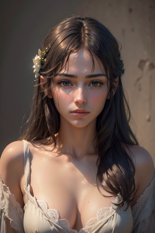 (masterpiece: 1.3), (8k, Realistic, RAW Photos, Highest quality: 1.4), Adult male, Depicting beauty, The Stillness and Divinity of Jesus. Highest quality, High resolution, masterpiece, The finest details, 8k, close, Create simple and unique images, .Touching the heart、Creating art that evokes deep spiritual connections  