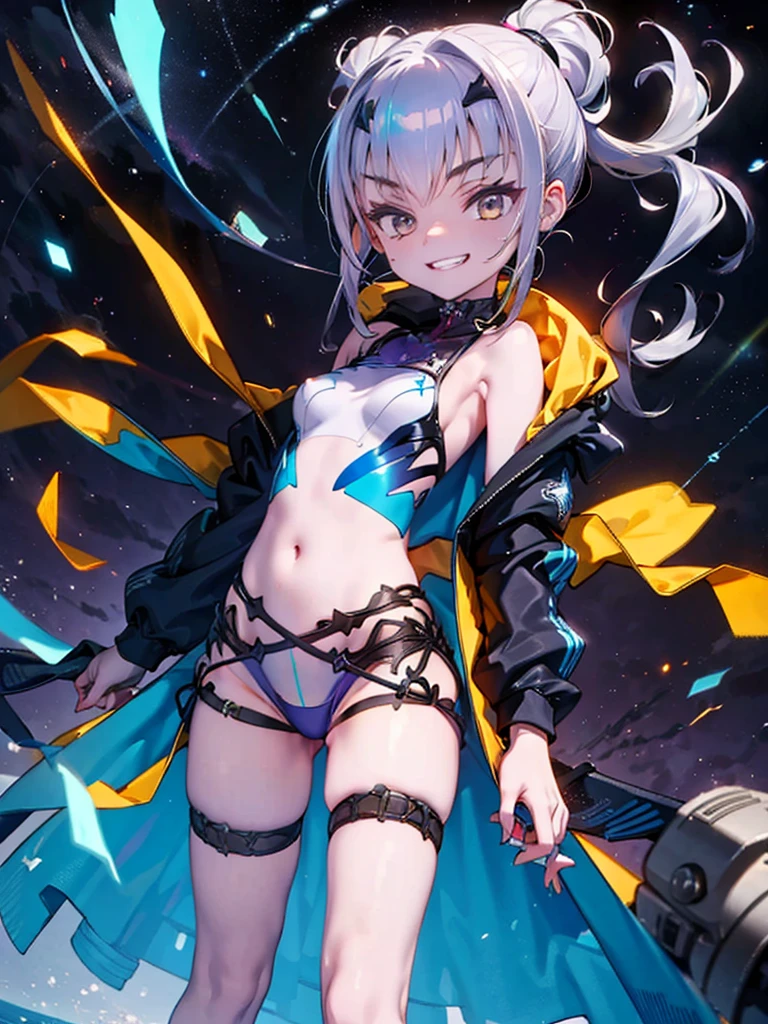 1 girl,Highest quality,((Highest quality)),((Tabletop)),((Perfect Face)),1 girl,smile,beauty,((Holographic)),Shooting stars flow,Fantastic,Cinematic,Like the cover of a movie