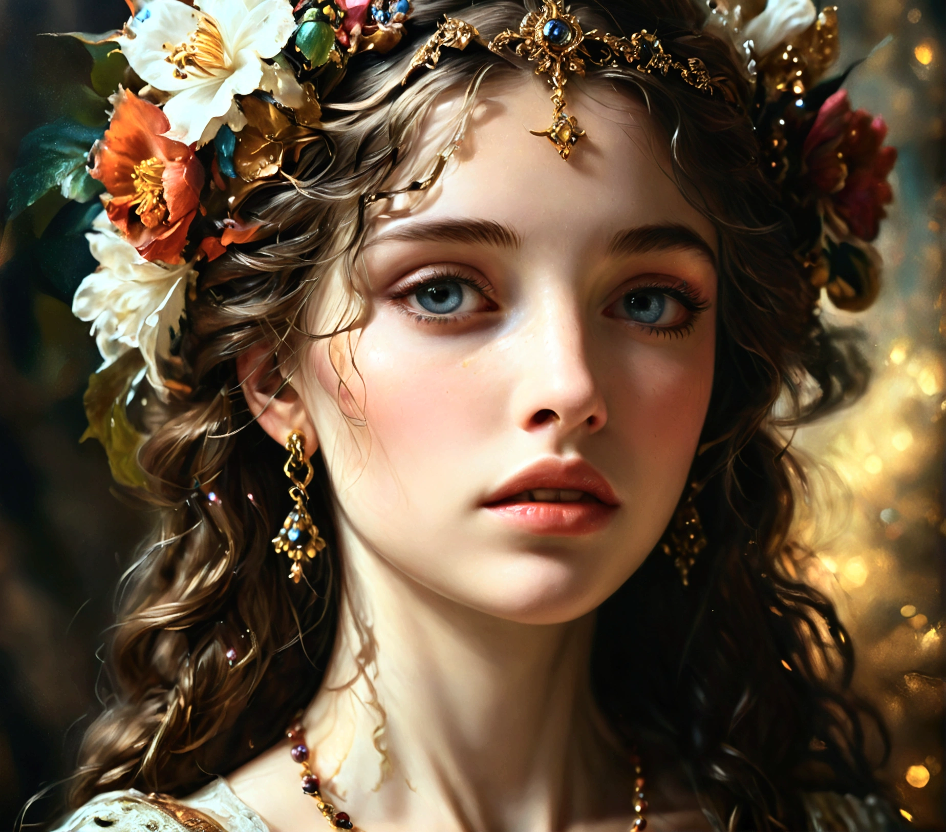 a detailed illustration of a. beautiful virgin high quality oil painting, ultra-detailed, (best quality,4k,8k,highres,masterpiece:1.2),ultra-detailed,(realistic,photorealistic,photo-realistic:1.37),HDR,UHD,studio lighting,ultra-fine painting,sharp focus,physically-based rendering,extreme detail description,professional,vivid colors,bokeh,renaissance art style,dramatic lighting,chiaroscuro,baroque,renaissance,cinematic,epic scale,intricate details,religious imagery,biblical scenes,ancnuient mascript,old 