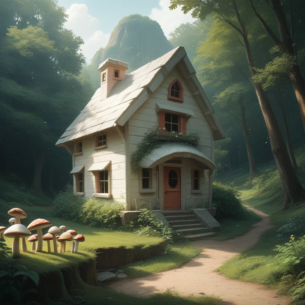 Mushroom house