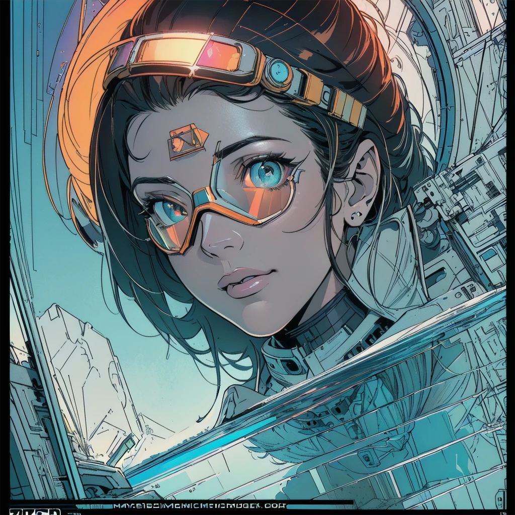 (((masterpiece, highest quality))),(((solo:1.2))),(((1girl:1.2))),(((32k wallpaper))),(very detailed, vintage science fiction),((((((geometric cinematic movie poster)))))), (bauhaus), shape,(((abstract))),(mid century modern),movie poster,(((((portfolio))))),(((((Close-up))))),(((((bust up))))),((((more various angle)))),(((ultimate highlight))),Vast landscape,((((complete. detailed face)))),(((Extremely talented))),(((most complecated machine))),(((text))),(((typography))),(((((best complicated machine))))),(((((genius mechanic))))),(((gorgeous light leak))),(((perfect detailed Infrared Goggles,))),(((extreme reflection lens))),