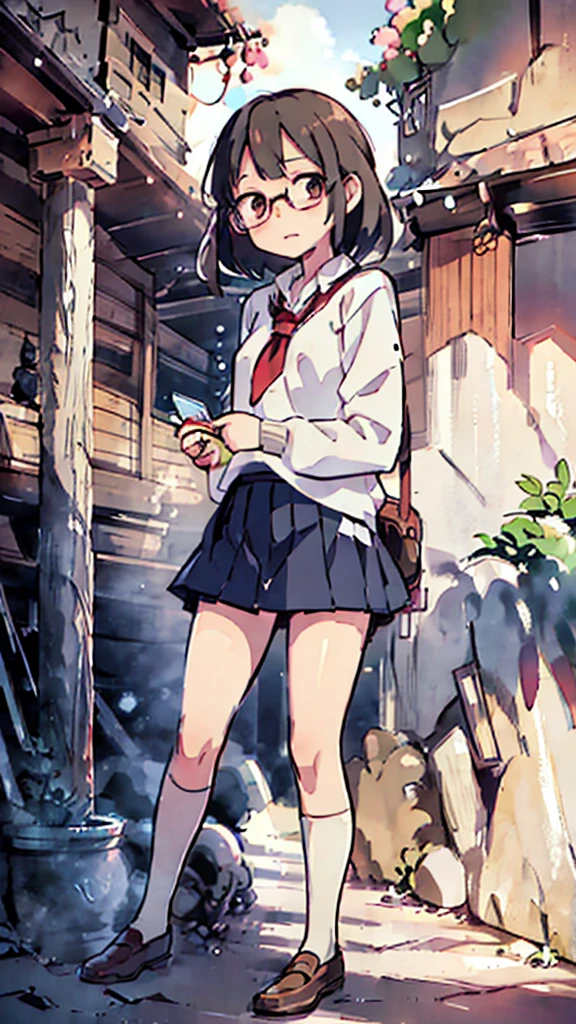 Many towers in the distance、Big Moon、metropolis、Looking up at the stars、water、Midnight、Moon、Blue light、sky、sea、Nsfw、masterpiece, high quality, 4K, HDR,, Stable Diffusion prompt: schoolgirl with short、brown hair and red-framed glasses, wearing a white blouse and navy skirt, white panties visible, navy socks and brown loafers, in a state of arousal and trembling with sexual climax,simple illustration style, In a nichijou (everyday life) Setting Image generation AI model used: Stable Diffusion (eleet- model)
id: i2