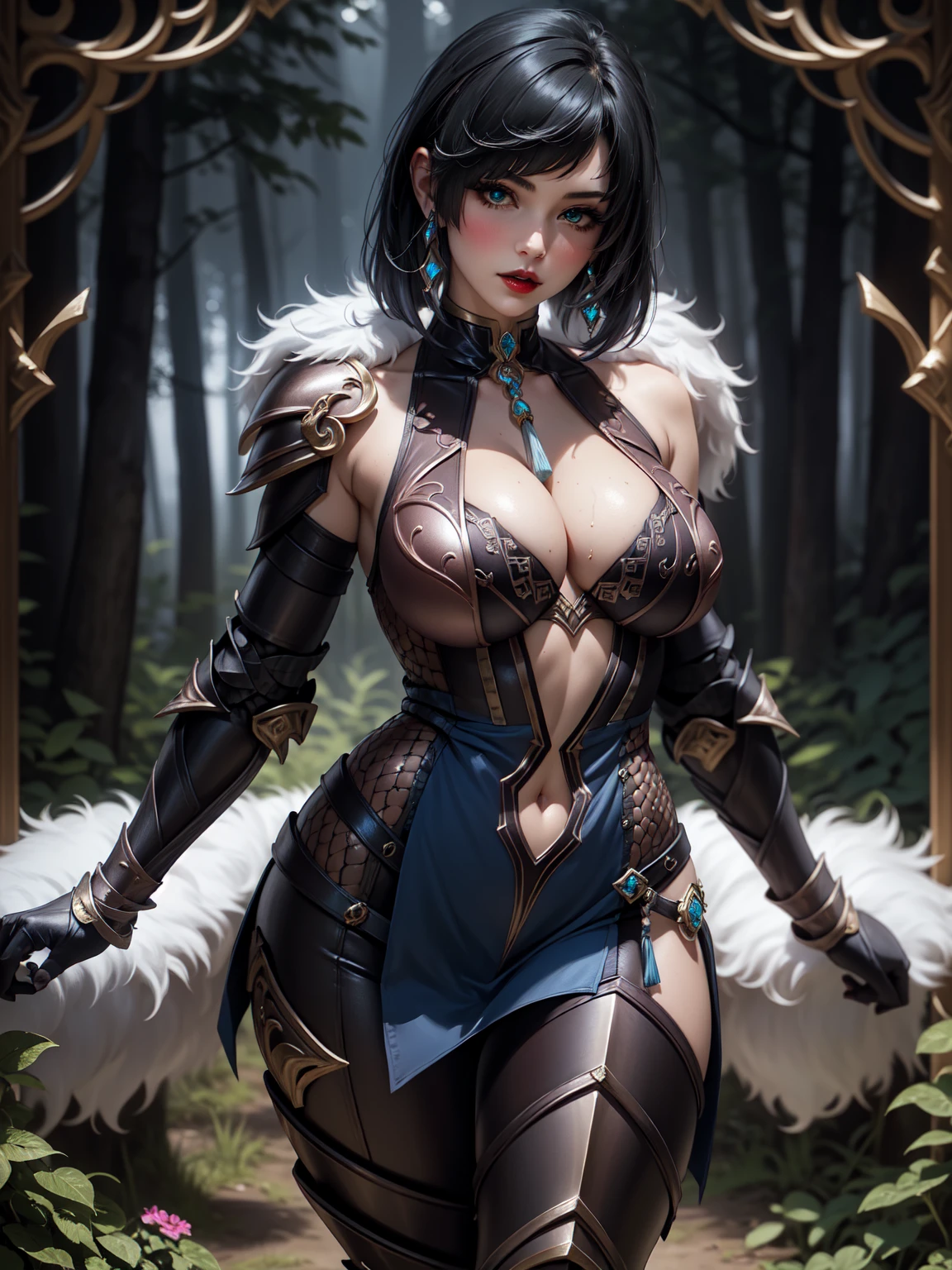 young eskimo girl, ancient arctic warrior, evil look,,combat stance, wielding a sword, facepaint, bodypaint, sexi, small breasts, ancient arctic furry dress and armor, snowland in background, highly detailed, vibrant appearance, creative behavior, extremly detailed, imaginative, sensual, spontaneous, highest quality, skin texture, intricate details, (cinematic lighting), RAW photo, 8k, masterpiece,best quality,ultra-detailed,very detailed illustrations,extremely detailed,intricate details,highres,super complex details,extremely detailed 8k cg wallpaper,