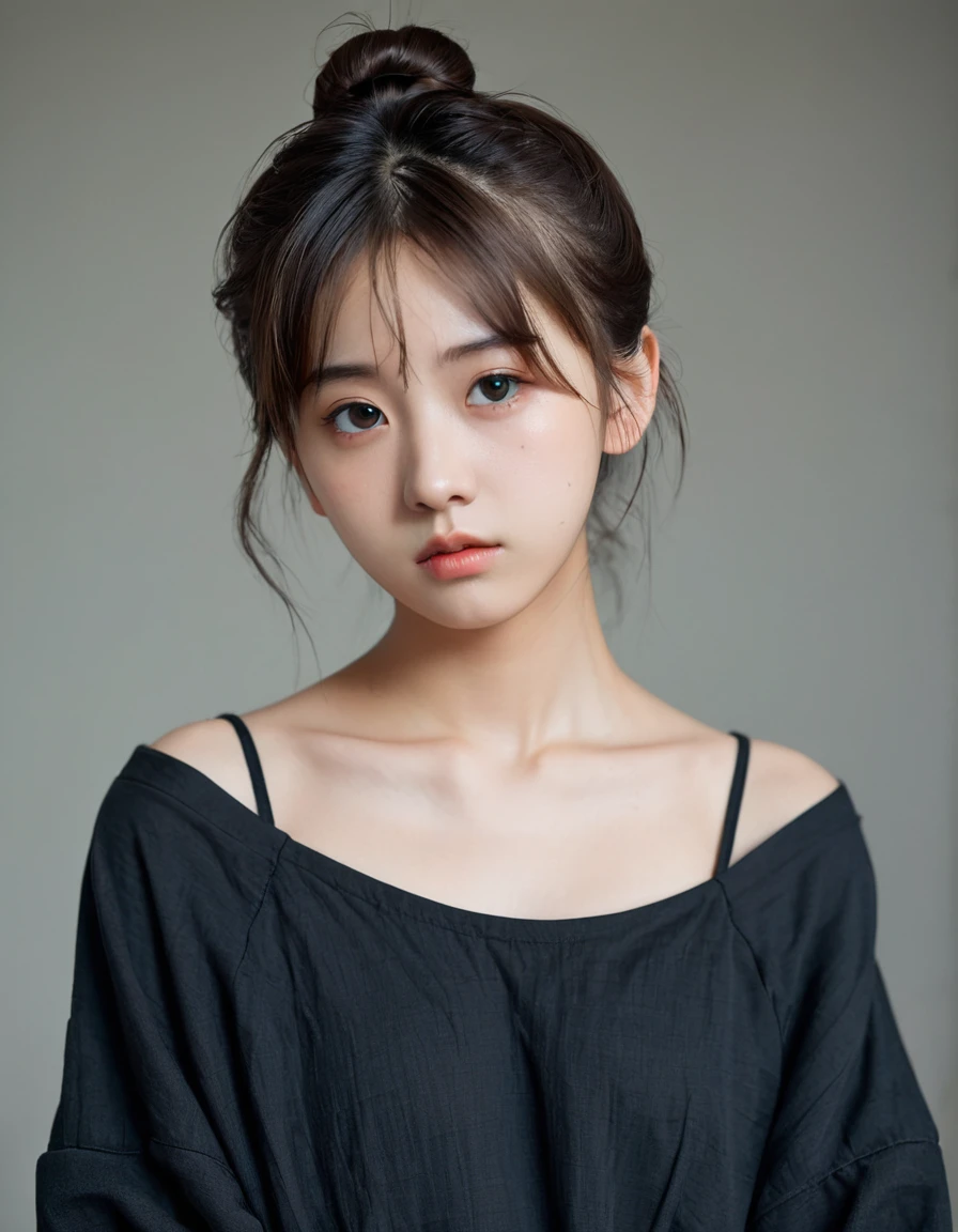 realistic ,Masterpiece, best quality, girl, woman, height, Portrait, photograph_light, {{}}, Ulzzang-6500-v1.1:0.8