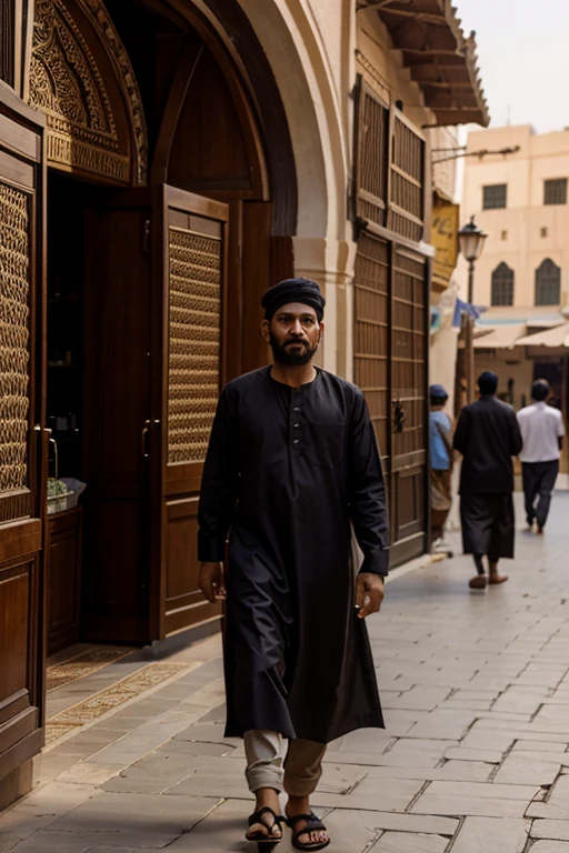 A merchant named Abu Hassan lived in the city of Madinah