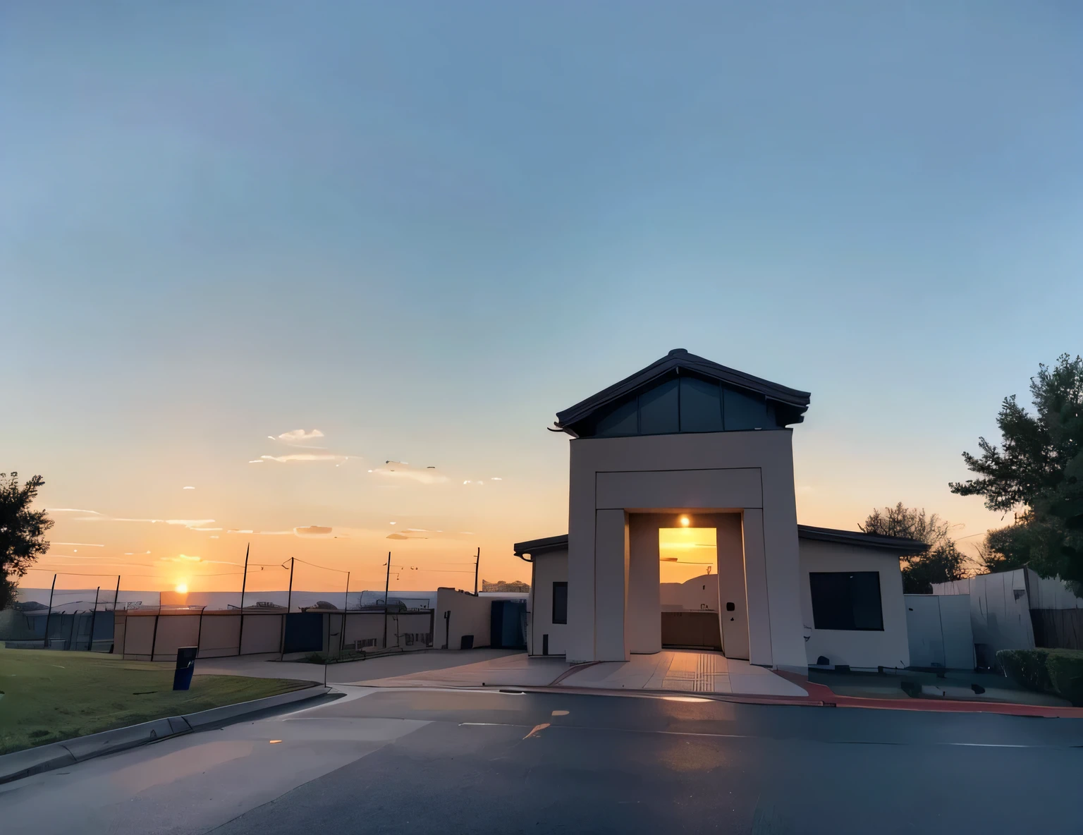 Exterior,Sunset,No clutter