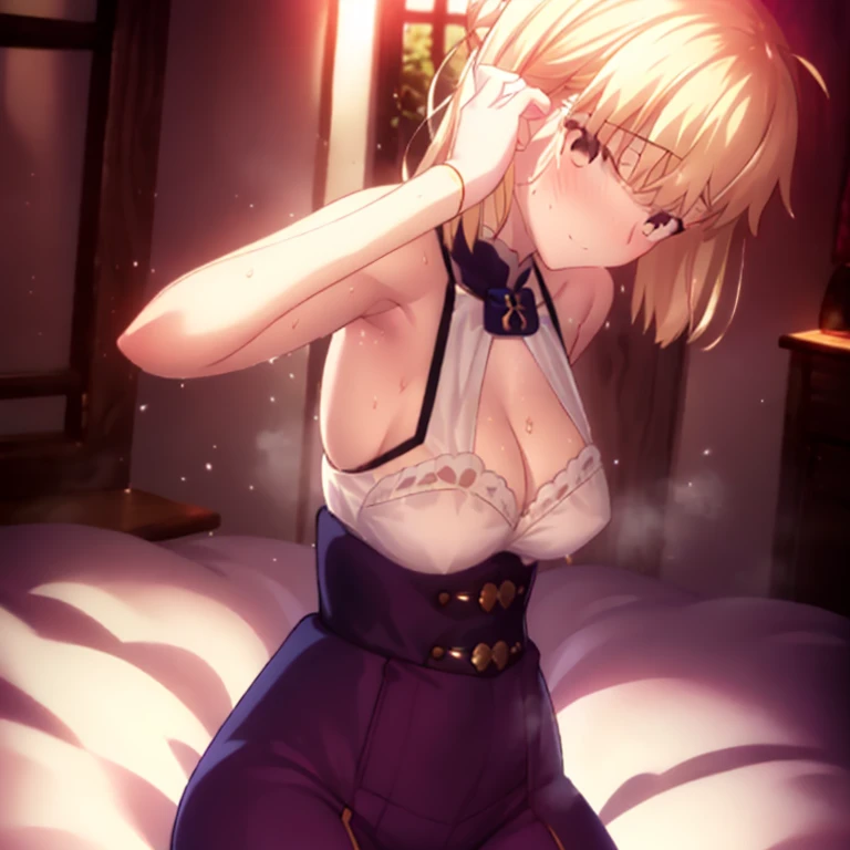 High resolution, 最high resolution,high resolution,{know_StayNightuFotable in F:1.15}, Rubio_ Highest quality, masterpiece, フルnude,Sweatだく,blush,smile,Underarmアップ,Sweat,Underarmを広げて見せている,bed,semen,Bukkake,Covered in semen,semenが垂れている,Moist,blonde,whole body,pubic hairがある,Love Juice,Underarm,~ side,~ sideの下,Underarmの下,~ sideアップ,Sweatをかいている,~ sideSweat,Upper Body, 1 person,Armpit zoom,Side zoom,Underarmズーム,腋の下ズームUnderarmを見せつける,Showing off your armpits,Place your arms behind your head,nude,全naked,naked,Raise your arms, Intraluminal reflection,whole body,Two Arms,alone,sexy,1 personだけ,look at me,体中semenまみれ,膣からsemenが垂れている,front,オイルを塗ったテカテカのUnderarmを見せる、オイルを塗った光沢のあるUnderarm:1.30、Surreal、Underarm、オイルを塗った光沢のあるUnderarm:1.30、光沢のあるUnderarm、オイルを塗ったぬるぬるのUnderarm:1.30、ぬるぬるした光沢のあるUnderarm:1.20、明るく詳細なUnderarm、Underarmの細かいシワ:1.7、Realistic armpit wrinkles:1.7、Underarmを照らす光:1.4、Even the fine details of armpit pores), (smile、Side-show pose,Side-show pose,Nipples are erect,全naked,No clothes,素っnaked,Armpit up,Armpit Up,Naughtyな腋,Naughtyな脇,Naughty,Sweat,Arms behind head,Spread the armpits,Spread your arms,Embarrassed,Love juiceが垂れている,Breast milk,Breast milkが出ている,Pussy,しゃがんでPussyを見せつける,Body to the front,pubic hairが生えている,pubic hair,semen,semenまみれ,semen,semenまみれ,Naughtyな体,Naughtyな身体,NaughtyなPussy,Naughtyなgenital,genital,NaughtyなPussy,Naughtyなnaked,Naughtyなnaked体,Naughtyな肉体,Naughtyなボディー,Embarrassedに腋を見せている,Embarrassedに脇を見せている,lotion,lotionまみれ,Vaginal fluid,Vaginal fluidが垂れている,Love juice,Love juiceが垂れている,semenでベタベタ,Sticky with semen,Sperm,Spermwhole bodyまみれ,Pussy,Pussyを見せつける,Pussy,Pussyを見せつける,Embarrassedな表情,Groinにタトゥー, Groin,View your viewers,genital,女genital,Moist腋,Moist脇,smile,4K,(8k),Noise Reduction,Place your hands behind your head,Emphasis on the crotch,((Place your hands behind your head)),(Shiny, oily skin), Raise the hand, (Raise your arms above your head:1.5), Put your arms behind your head, Underarm, (Underarm into viewer's face:1.5), (View your viewers:1.5), Raise the hand,Stuffy armpits,Stuffy side,Underarmを露出させる,Exposing the armpits,両手を頭に当ててbedに座わる,Stuffy armpits,Stuffy side,blue eyes,Kissing,Lesbian