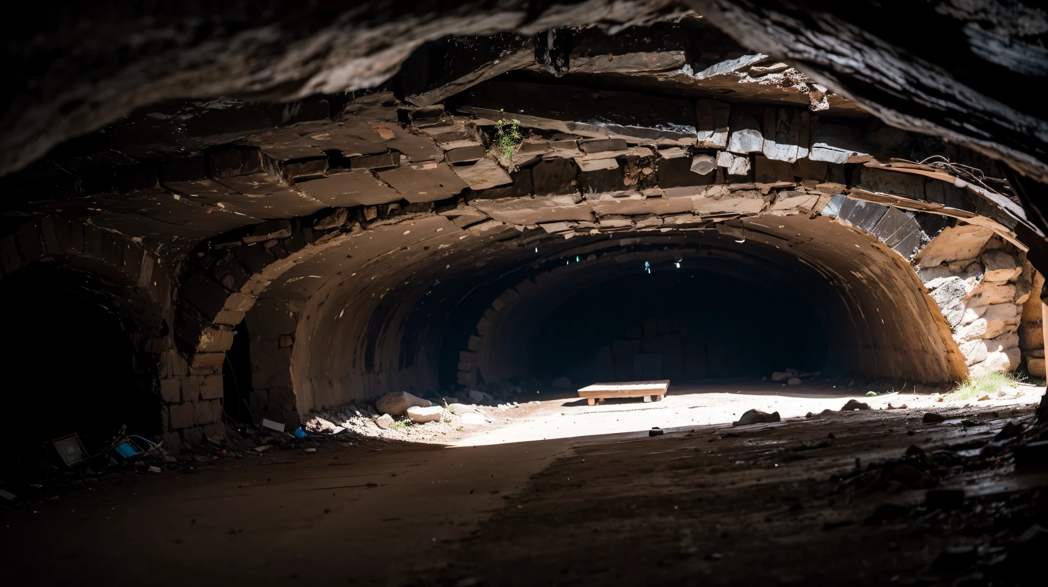 Abandoned cave: Novel-style, Rempie, mystery, Individuality, Unique places, Closed, Horizontal view