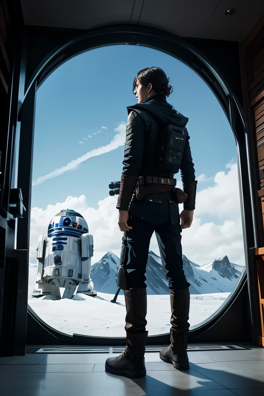 STARWARS STYLE POLAROYD VIEW
