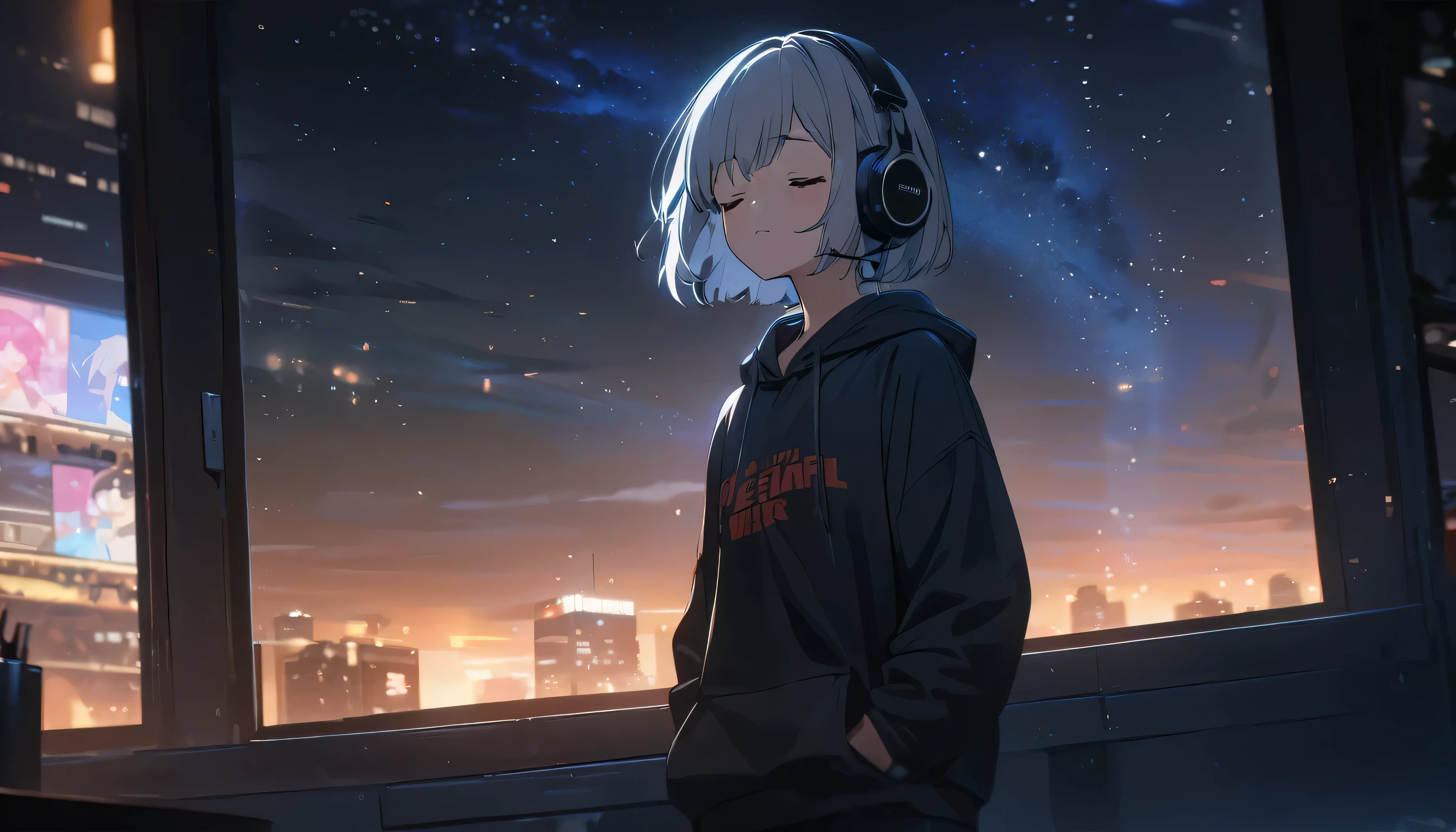 (closed eyes)