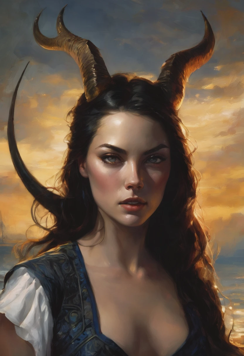 In the book "The Devil and the Dark Waters" Stuart Turton's wife Ian Khan, Sarah Wessel, is a key character.
**Appearance of Sarah Wessel:**
Sarah is described as a very beautiful woman with dark hair. She has expressive facial features and a sophisticated appearance, which attracts attention. Her beauty is combined with elegance and strength, which reflects her inner character.
**Character Sarah Vessel:**
Sarah has a strong and decisive character. She's smart, smart and full of courage. Her willingness to fight for justice and protect those, who does she love, makes her a significant and inspiring character in the story.
These descriptions make Sarah Wessel a memorable and important character in the book., combining both external attractiveness, and inner strength.