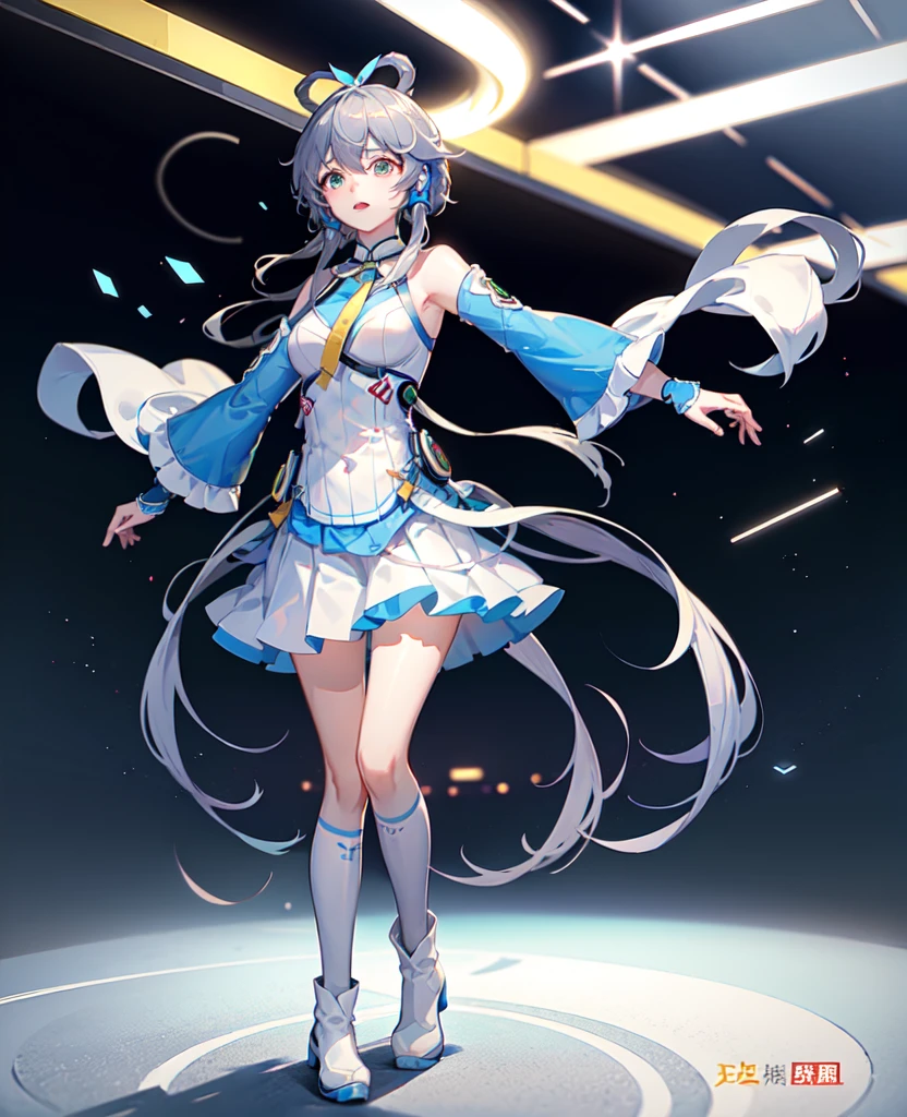 Let Luo Tianyi stand on the underground high-speed rail platform of Taipei Railway Station。