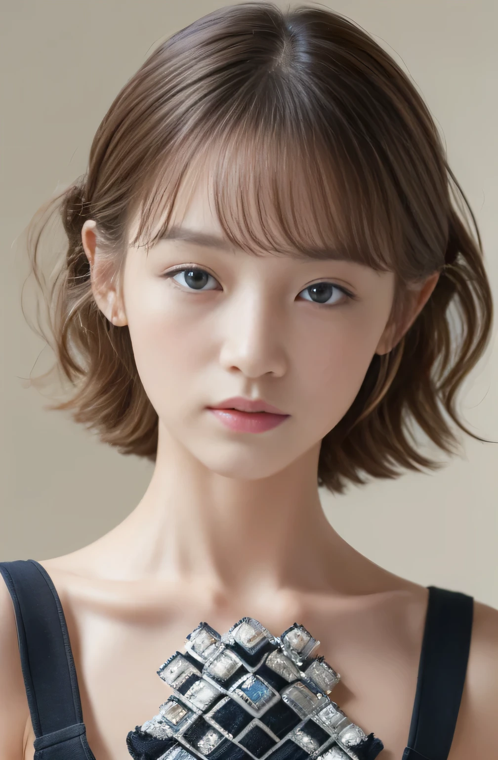 ((Highest quality、in 8K、masterpiece:1.3))、Messy Hairstyle