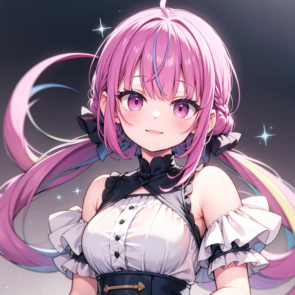 Upper Body,Bright smile,Background shines