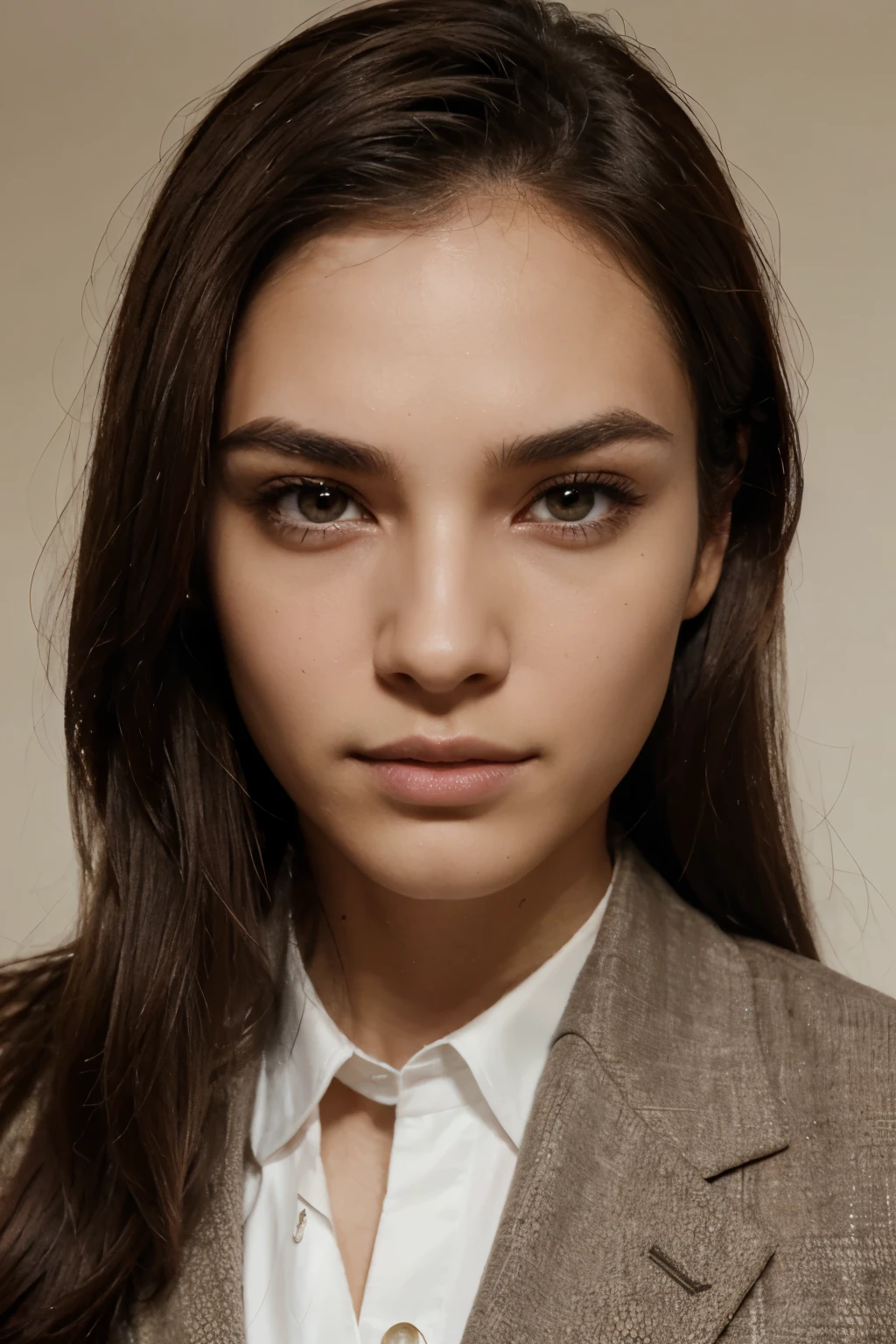 The character has an androgynous face, Asian, with a smooth and balanced bone structure, His skin is brown, pale, with a uniform tone that highlights your natural beauty.
Her lips are pink and have a pompous shape., Eyebrows are thin but well defined, framing your eyes in a subtle but noticeable way.
eyes:
His eyes are expressive, with a dark almond brown color, hair is straight, straight and brown, falling to the shoulders.