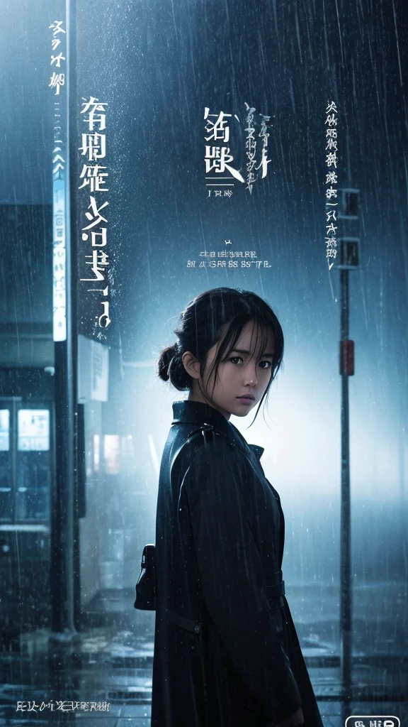 Please draw an image of the cover of the novel that you associate with the following text。Images should not contain text。The background is black except for the book.。Only the cover of the book。I never draw real people。

### Synopsis: In a town where the rain keeps falling、The mystery of the girls who disappear on the same day every year continues to remain unsolved.。Detective Nakamura Makoto、Because my sister is one of them、Be obsessed with this incident。Investigating the disappearances、He discovers a mysterious woman who appears on rainy days.。What does she know?？What is the truth behind the disappearance?？Nakamura&#39;s investigation begins, with memories of the past and tears mixed in.。

### Export

「Blending in with the sound of rain、Another girl has disappeared。Makoto Nakamura received the news.、I stood there in the cold rain。」

### Pop art like you&#39;d find in a bookstore

**「Uncover the Mystery of the Missing Girls！」**
With the falling rain、Memories and tears flow。Detective Nakamura Makoto takes on the challenge、The truth behind the unsolved serial disappearances？

### Celebrities（Fictional）A wind obi written by（Artistic feel）

**「This novel is、The lost memories and pain deep in your heart、Quietly awakening。」**
— Famous mystery writer Miki Fujiwara