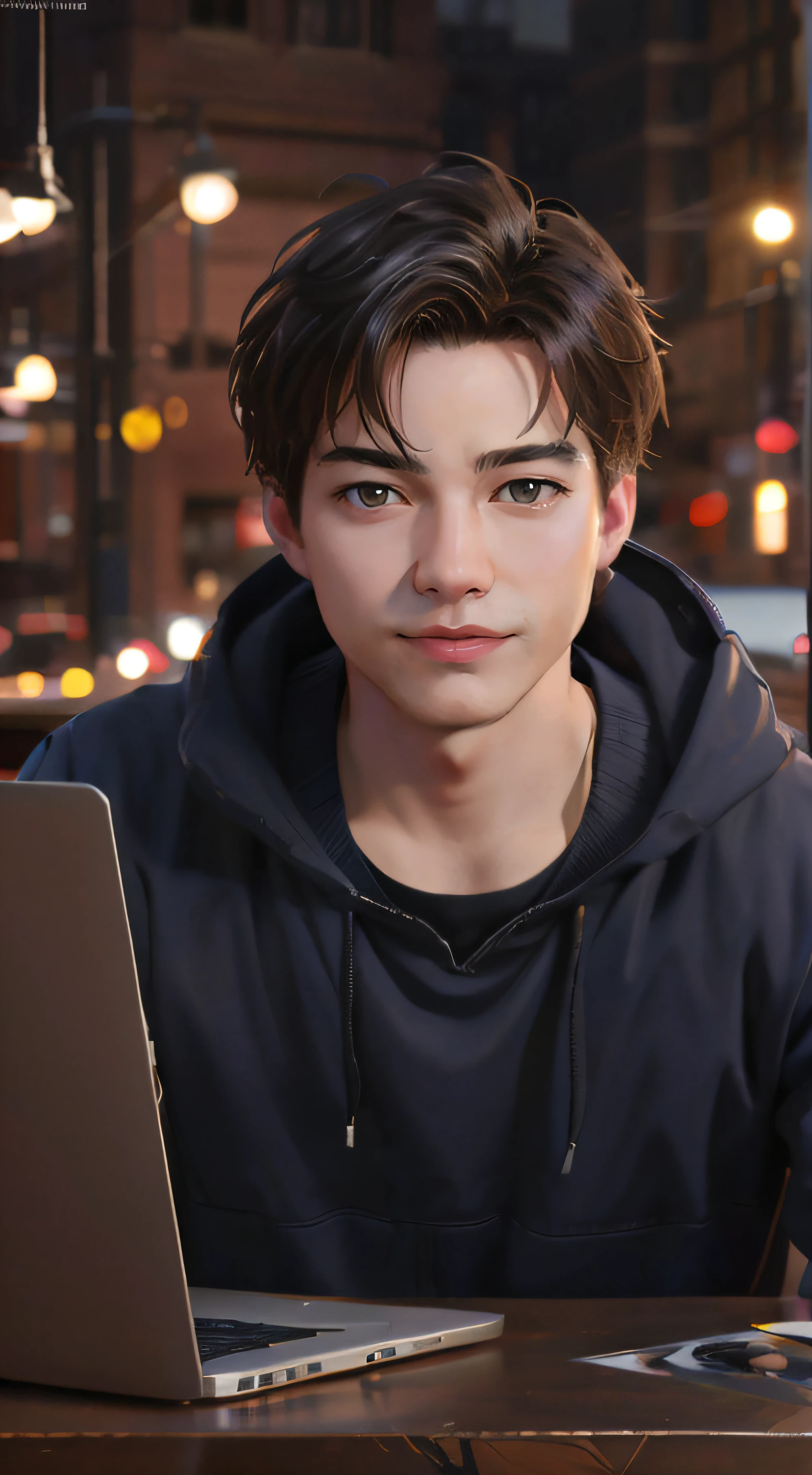 a close up of a person with a tie and a shirt, inspired by Yanjun Cheng, kawaii realistic portrait, 2d portrait, inspired by Russell Dongjun Lu, detailed character portrait, Realistic art style, nft portrait, realism artstyle, stylized portrait, Realistic portrait, lofi portrait, artwork in the style of guweiz, high quality portrait